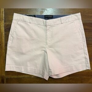 Banana Republic Women's Light Pink Shorts 5” Inseam Size 8 Classic Preppy Cotton